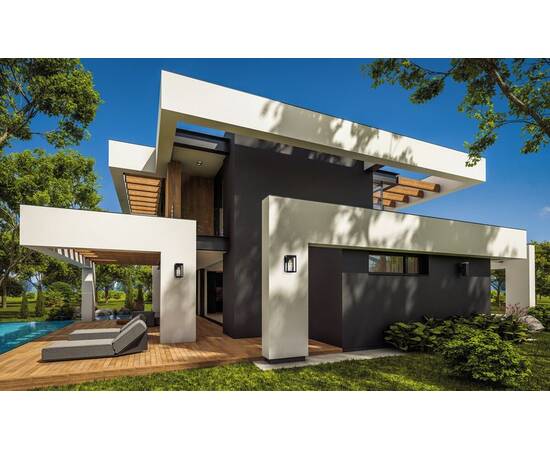 Садовый настенный светильник Kanlux VIMO EL 27 B 34980, изображение 4