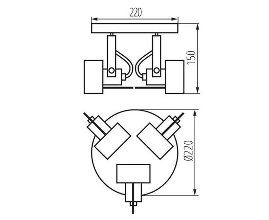 Спот Kanlux SONDA II EL-3O B 34926, изображение 4