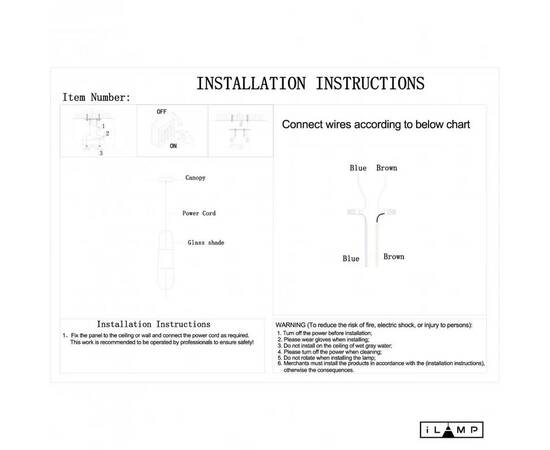 Подвесной светильник iLamp Drop 8121P SM, изображение 2