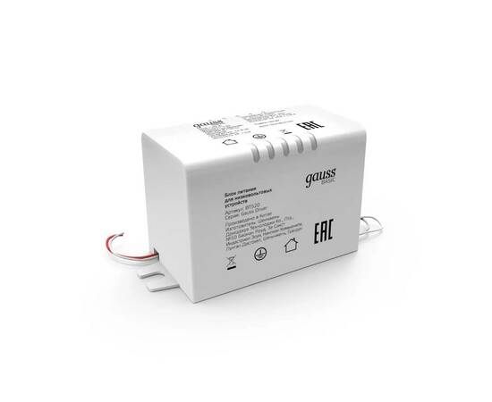 Блок питания Gauss 5W 12V IP67 BT520