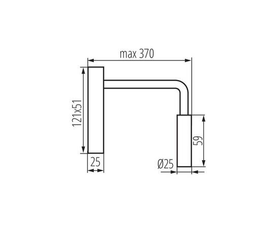 Настенный светодиодный светильник Kanlux TONIL II LED W 32523, изображение 2