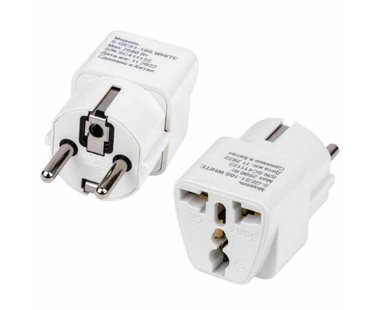 Переходник сетевой Uniel 1гн с/з S-GES1-10S White UL-00010561