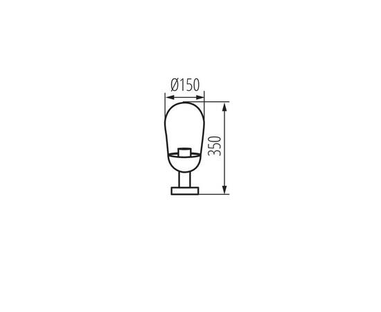 Садовый светильник Kanlux LIEGO 37 B 36534, изображение 5