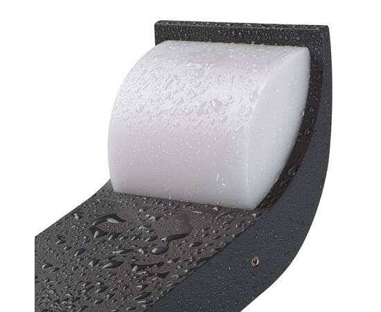 Садовый настенный светильник Kanlux ABETE LED EL 20 SE-GR 36573, изображение 4