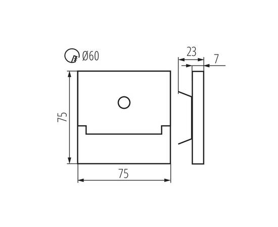 Подсветка лестницы Kanlux SABIK LED PIR B-WW 29859, изображение 4