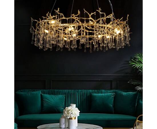 Подвесная люстра Loft IT Bijout 10068/1000 GD, изображение 9