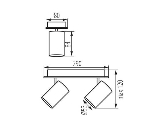 Спот Kanlux EVALO EL-2I W-SR 35692, изображение 3