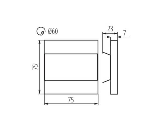 Подсветка для лестницы Kanlux Terra 26849, изображение 2