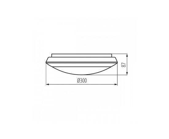 Уличный светодиодный светильник Kanlux Daba PRO 25W NW-W 19064, изображение 2