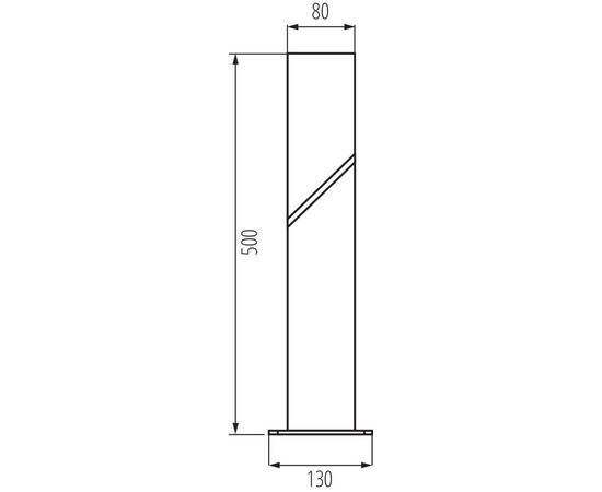 Садовый светильник Kanlux LAVEN 50 GR 36546, изображение 4
