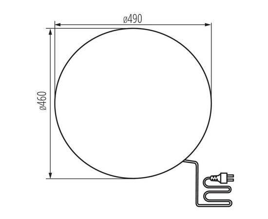 Садовый светильник Kanlux STONO 490 N 36592, изображение 2