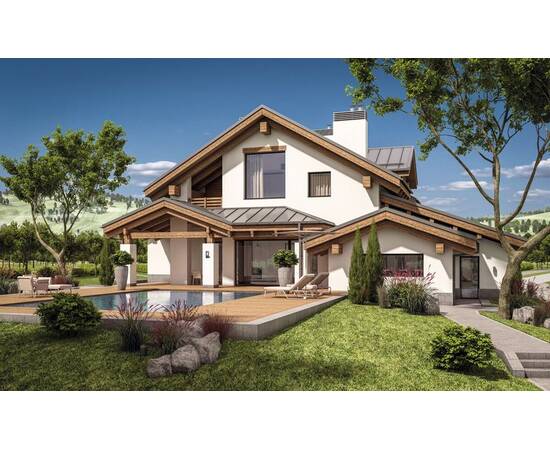 Садовый настенный светильник Kanlux PEVO EL 25 GR 36552, изображение 6