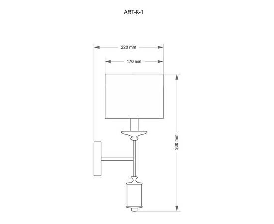Бра Kutek Mood Artu ART-K-1 (N), изображение 2