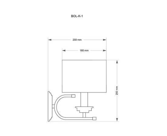 Бра Kutek Mood Bolt BOL-K-1(N), изображение 2