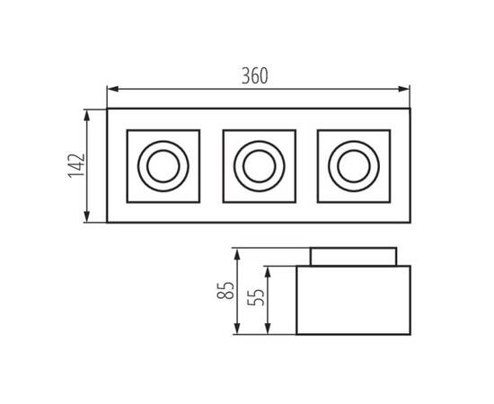 Точечный светильник Kanlux Stobi 26835, изображение 2