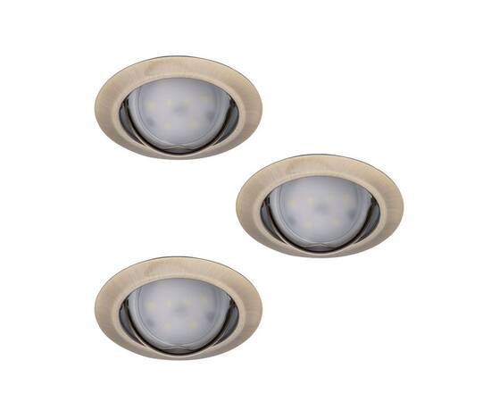 Точечный светильник (в комплекте 3 шт.) Kanlux TRIBIS II O AB 23846