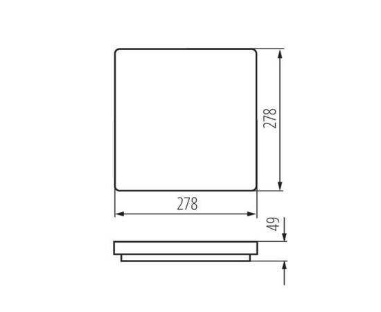 Потолочный светодиодный светильник Kanlux Varso 26443, изображение 2