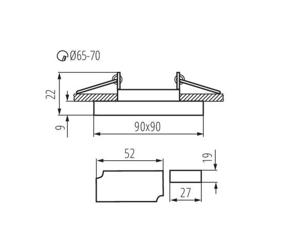 Точечный светильник Kanlux Soren 24413, изображение 2