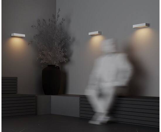 Уличный настенный светодиодный светильник Maytoni Outdoor Lot O428WL-L10W3K, изображение 7