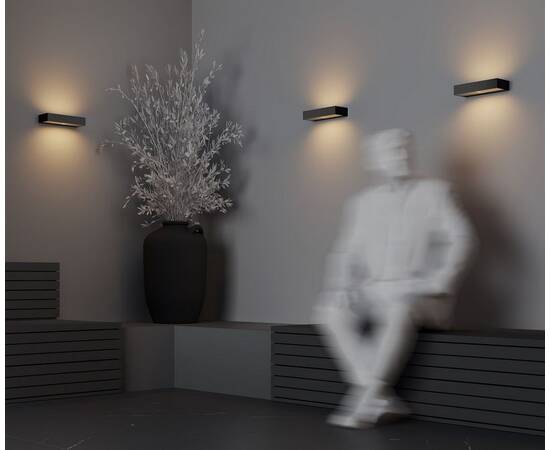 Уличный настенный светодиодный светильник Maytoni Outdoor Lot O428WL-L20GF3K, изображение 7