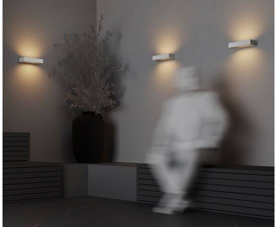 Уличный настенный светодиодный светильник Maytoni Outdoor Lot O428WL-L20W3K, изображение 6