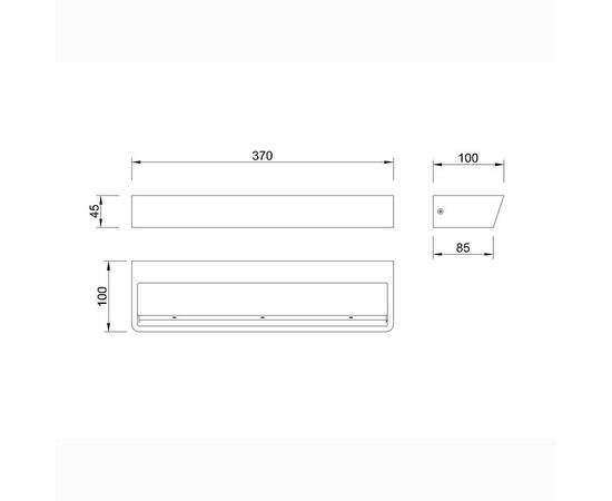 Настенный светодиодный светильник Mantra Altea 8096, изображение 2