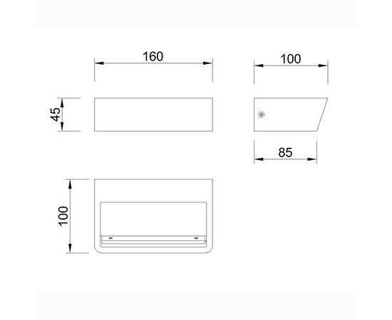 Настенный светодиодный светильник Mantra Altea 8098, изображение 2