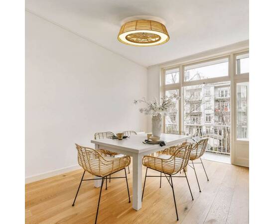 Потолочная светодиодная люстра-вентилятор Mantra INDONESIA 7810, изображение 3