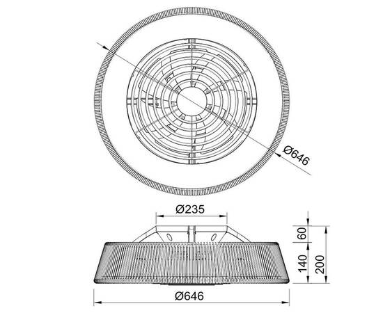 Потолочная светодиодная люстра-вентилятор Mantra POLINESIA 8227, изображение 2