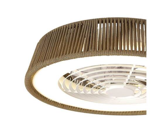 Потолочная светодиодная люстра-вентилятор Mantra POLINESIA 8227, изображение 3