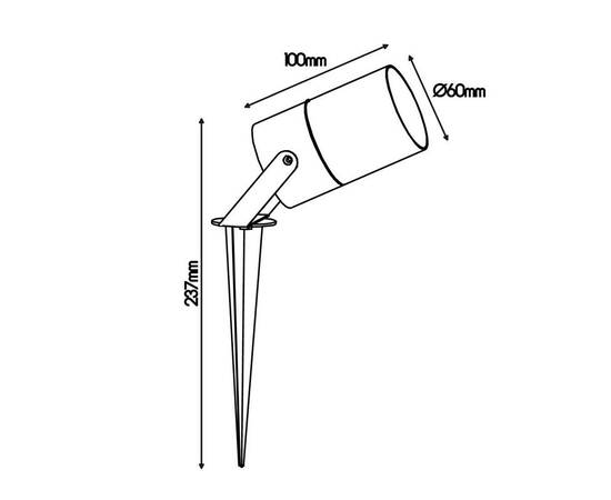 Ландшафтный светильник Mantra Quebec 8155, изображение 2
