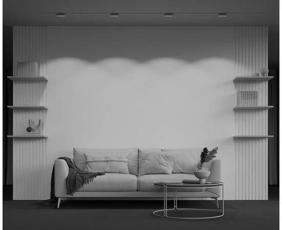 Трековый светодиодный светильник Maytoni Technical Radity Points TR082-1-6W4K-M-W, изображение 7