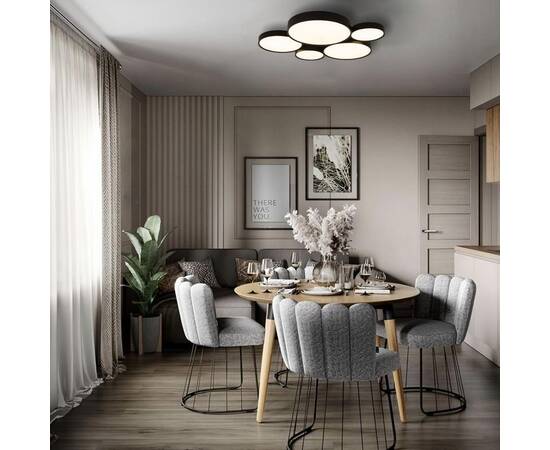 Потолочная светодиодная люстра Loft IT Drum 10218 White, изображение 6