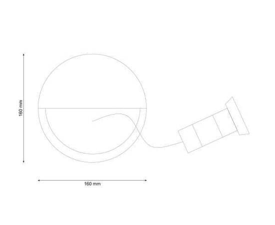 Бра Lucia Tucci Natura W160.1 venge, изображение 2