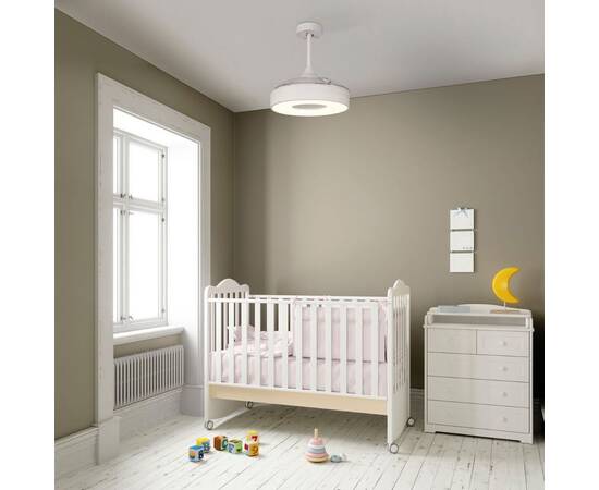 Потолочная светодиодная люстра-вентилятор Mantra COIN 8219, изображение 4