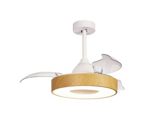 Потолочная светодиодная люстра-вентилятор Mantra COIN 8220, изображение 2