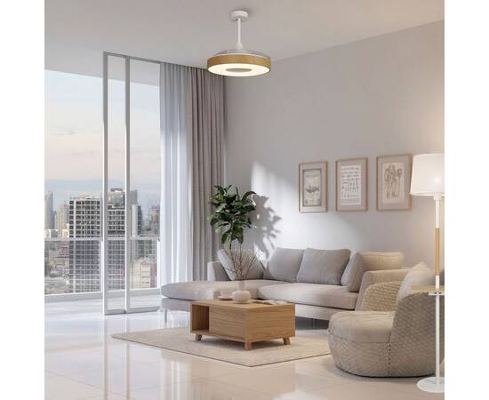 Потолочная светодиодная люстра-вентилятор Mantra COIN 8220, изображение 3