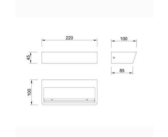 Настенный светодиодный светильник Mantra Altea 8093, изображение 2