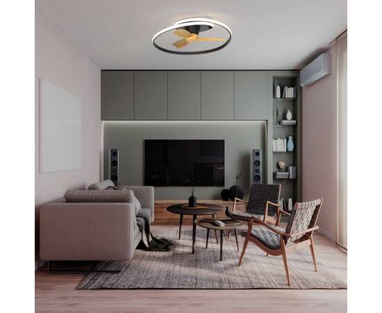 Потолочная светодиодная люстра-вентилятор Mantra OCEAN 8236, изображение 4