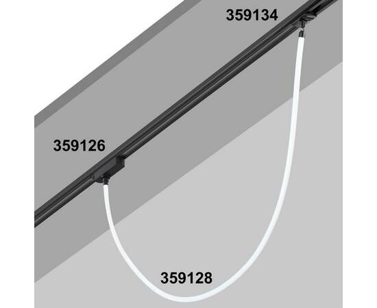 Адаптер однофазный двухжильный Novotech Konst Ramo 359126, изображение 4