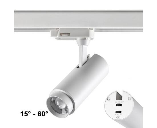 Трековый трехфазный светодиодный светильник Novotech Port Nail 359030