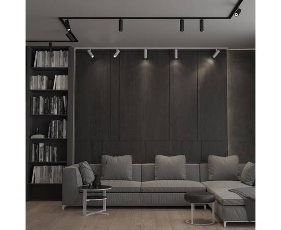 Трековый трехфазный светодиодный светильник Novotech Port Nail 359030, изображение 2