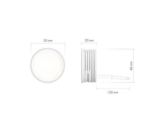 Светодиодный модуль Denkirs Slim LED DK4000-7W-M, изображение 4