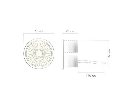 Светодиодный модуль Denkirs Slim LED DK4000-8W dim, изображение 5