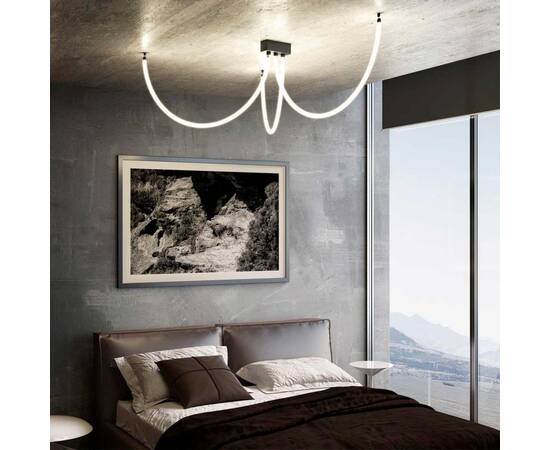 Светодиодный гибкий неон Novotech Konst Ramo 14W/m теплый белый 1 м 359128, изображение 6