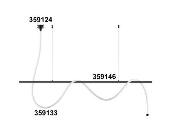 Светодиодный гибкий неон Novotech Konst Ramo 38W/m дневной белый 3 м 359133, изображение 6