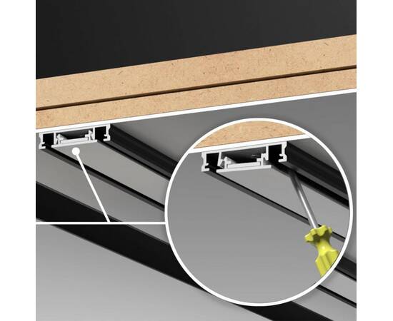 Шинопровод накладной низковольтный (заглушки в комплекте) Novotech Shino Smal 2 м 135196, изображение 4