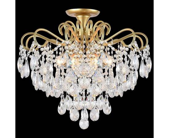 Потолочная люстра Reluce 04066-0.3-06 MATT GOLD+CR