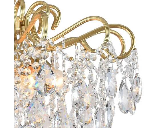 Потолочная люстра Reluce 04066-0.3-06 MATT GOLD+CR, изображение 3