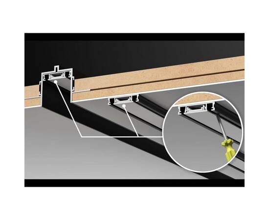 Шинопровод встраиваемый низковольтный Novotech Shino Smal 1 м 135198, изображение 2